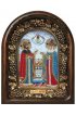 Икона Петр и Феврония святые благоверные из бисера, арт ДИ-593