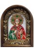 Икона Валерий святой мученик из бисера, арт ДИ-586