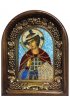 Икона Георгий Победоносец из бисера, арт ДИ-584