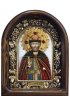 Икона Дмитрий Донской из бисера, арт ДИ-583