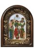 Икона Собор Святых Архангелов из бисера, арт ДИ-484