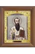 Икона Василий Великий 17 на 20 см в деревянной рамке с окладом, арт ДР-003