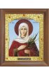 Икона Татьяна Великомученица 17 на 20 см в деревянной рамке под стеклом, арт ДР-004