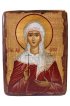 Икона Васса Алонская Мученица под старину (13 х 17,5 см), арт IDR-814