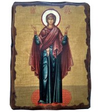 Икона Божья Матерь Нерушимая стена (17 х 23 см), арт IDR-890