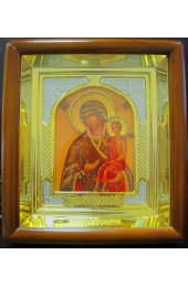 Икона Божьей Матери Воспитание (16,5 х 19,5 см), арт IDR-101