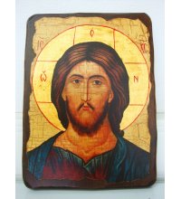 Икона Спаситель под старину (17 х 23 см), арт IDR-551