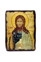 Икона Иоанн Предтеча под старину (17 х 23 см), арт IDR-221