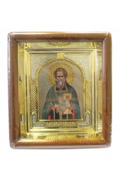 Икона Иоанн Кронштадтский (16,5 х 19,5 см), арт IDR-284