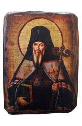 Икона Антоний Смирицкий под старину (13 х 17,5 см), арт IDR-580
