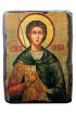 Икона Дмитрий Солунский под старину (13 х 17,5 см), арт IDR-596