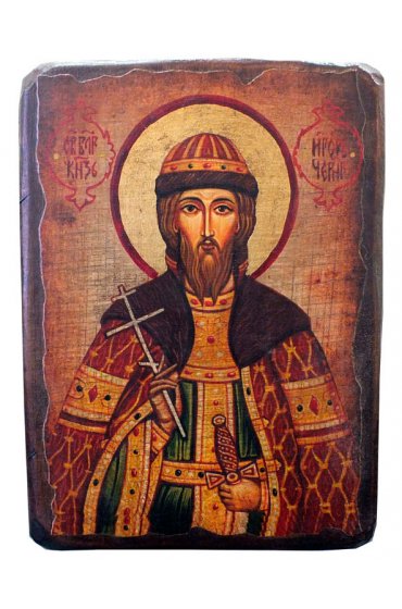 Икона Игорь Черниговский под старину (13 х 17,5 см), арт IDR-597