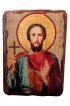 Икона Максим Адрианопольский под старину (13 х 17,5 см), арт IDR-611