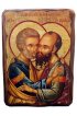 Икона Петр и Павел апостолы под старину (13 х 17,5 см), арт IDR-627