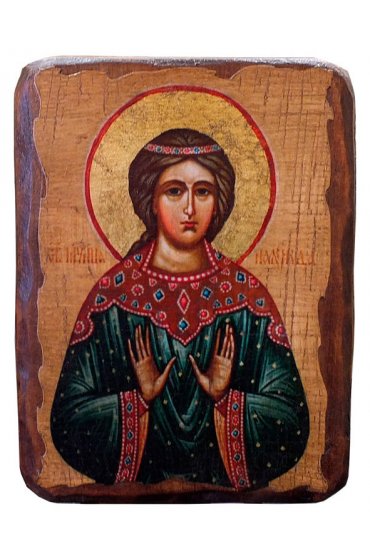 Икона Надежда мученица под старину (13 х 17,5 см), арт IDR-668