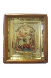 Икона Георгий Победоносец (17,5 х 19,5 см), арт IDR-691