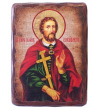 Икона Иоанн Сочавский под старину (17 х 23 см), арт IDR-704