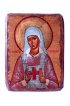 Икона Аполлинария Тупицына под старину (13 х 17,5 см), арт IDR-735