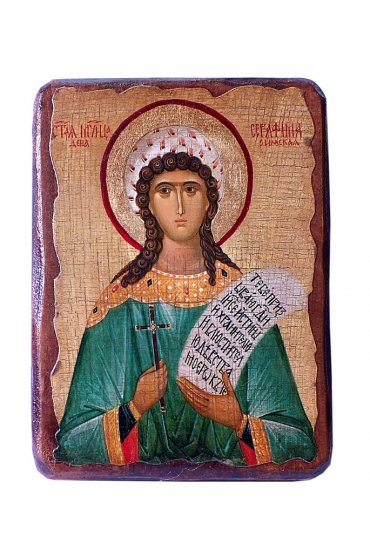 Икона Серафима Римская под старину (13 х 17,5 см), арт IDR-750