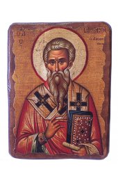 Икона Иаков брат Господень апостол под старину (13 х 17,5 см), арт IDR-764
