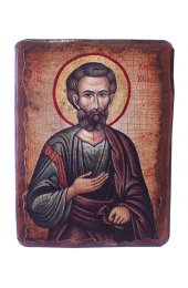 Икона Иоаким Богоотец под старину (13 х 17,5 см), арт IDR-766
