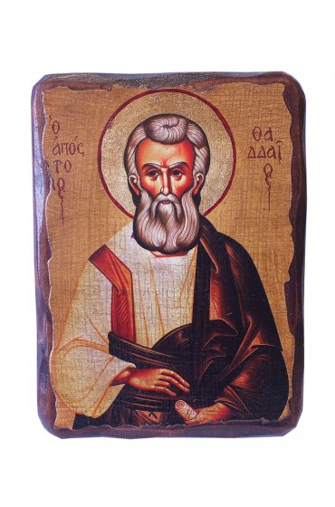 Икона Фаддей апостол под старину (13 х 17,5 см), арт IDR-795