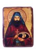 Икона Харитон новомученик сербский под старину (13 х 17,5 см), арт IDR-800