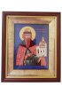 Икона Всеволод Псковский в киоте 21 на 25 см, арт КИоИ-14