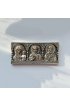 Икона Дорожная из бронзы с серебром, арт нп-идбп-сз-001