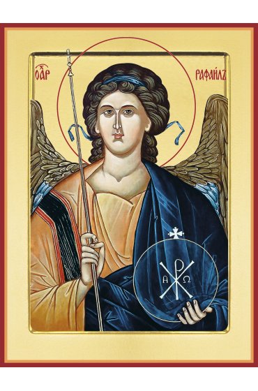 Икона Архангел Рафаил, арт PKI-АН-9