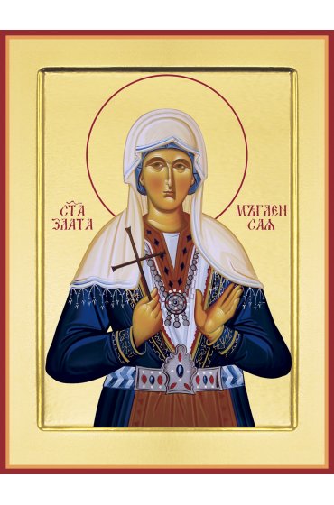 Икона Злата (Хриса) Мученица, арт PKI-МЧ-18