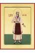 Икона Хриса (Злата) Мученица ростовая, арт PKI-МЧ-19
