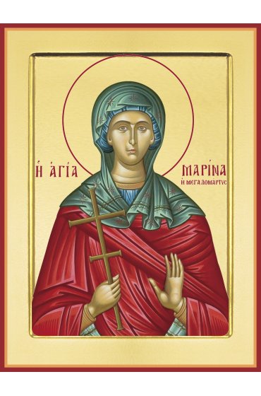 Икона Марина Мученица, арт PKI-МЧ-23