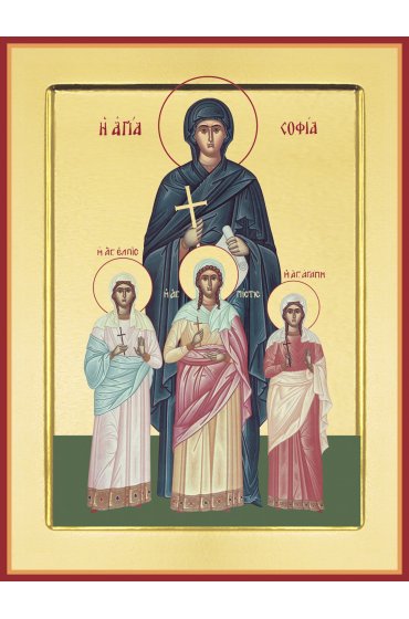 Икона Вера, Надежда, Любовь и матерь их София Мученицы, арт PKI-МЧ-45