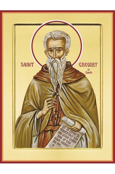 Икона Григорий Синаит, арт PKI-ПРП-95