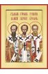 Икона Василий Великий, Иоан Златоуст, Григорий Богослов, арт PKI-СВТ-53
