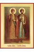 Икона Борис и Глеб страстотерпцы, арт PKI-СВ-119