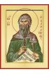 Икона Иоанн Дамаскин 8,8 на 10,4 см, арт PKI-СВ-5r
