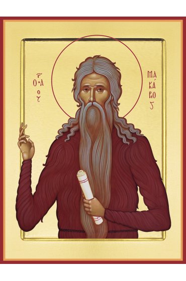 Икона Макарий Египетский, арт PKI-СВ-65