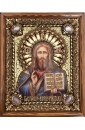 Икона Господь Вседержитель 32 на 25 см арт Ре-417