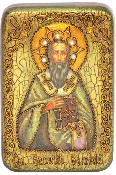 Икона Василий Великий, арт ИРП-016