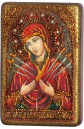 Икона Божья Матерь Умягчение злых сердец, арт ИРП-185