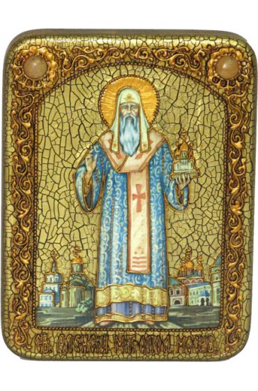 Икона Алексий митрополит Московский, арт ИРП-218