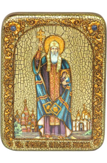 Икона Ермоген патриарх Московский, арт ИРП-246