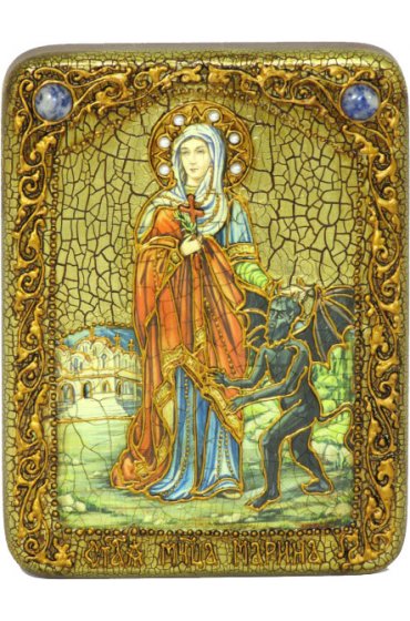 Икона Марина (Маргарита) Антиохийская, арт ИРП-330