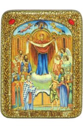 Икона Покров Пресвятой Богородицы, арт ИРП-381