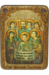 Икона Царственные Страстотерпцы, арт ИРП-428