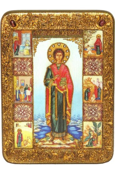 Икона Пантелеймон Целитель, арт ИРП-491