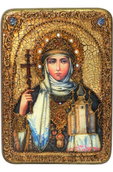 Икона Ольга Равноапостольная, арт ИРП-549