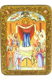 Икона Покров Пресвятой Богородицы, арт ИРП-574